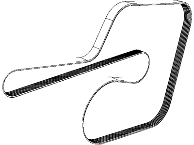 Mopar 4627031AA Belt-SERPENTINE