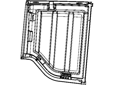 Mopar 1MR07RXFAA Panel-TARGA Top