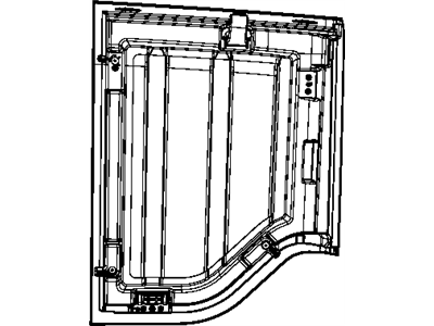 Mopar 1MR06RXFAA Panel-TARGA Top