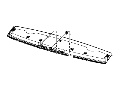 Chrysler Town & Country Spoiler - 1SF62TZZAD