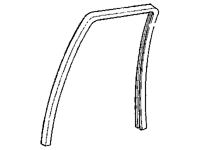 Mopar 55255458AB Seal-Glass Run