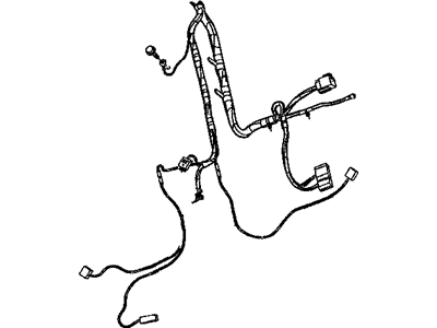 Mopar 4608757AF Wiring-Console