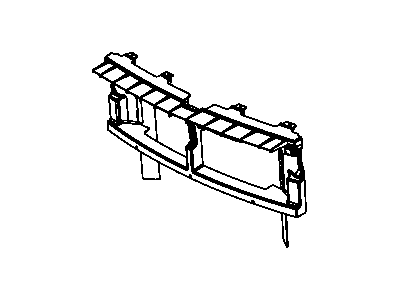 Mopar 68051389AA ABSORBER-Front Energy