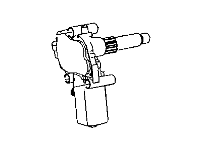 2000 Chrysler Town & Country Wiper Motor - 4673010