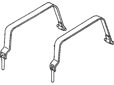 Mopar 52100235AC Strap-Fuel Tank