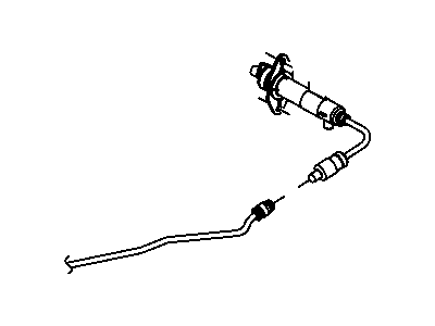 Mopar 5134623AA Hydraulic Control-Clutch Master And Slave Cylinder