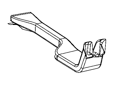 Mopar 68096097AA Duct-Floor Console