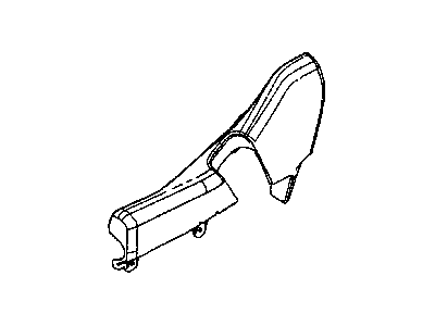 Mopar 1BG401DVAA Shield-Seat ADJUSTER