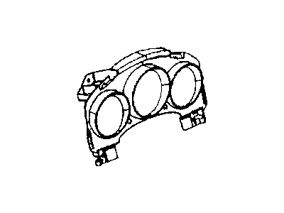 Mopar 1DX44XDVAB Bezel-Instrument Cluster