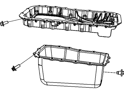 Mopar 4666153AC Pan-Oil