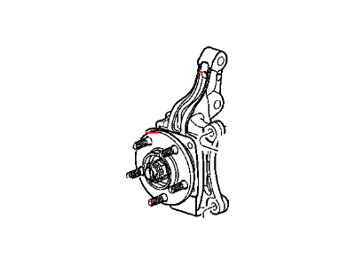 Mopar 5105233AC Wheel Hub And Bearing