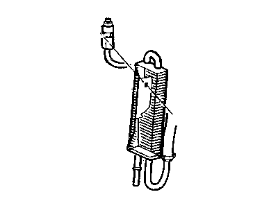 Mopar 52106736AE Cooler-Power Steering