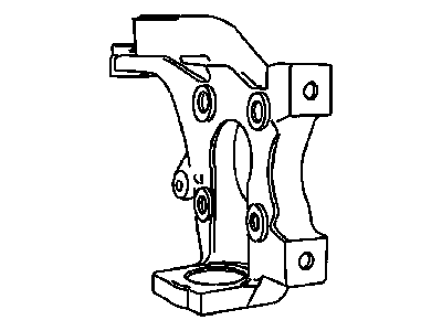 Mopar 5290030AF Front Steering Knuckle