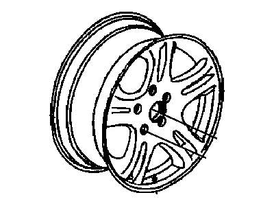 Mopar 4782762AC Alloy Wheel Rim