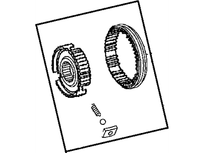 Mopar 5099206AA SYNCH-Fifth And Sixth