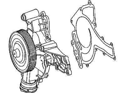 2007 Dodge Sprinter 2500 Water Pump - 68013932AA