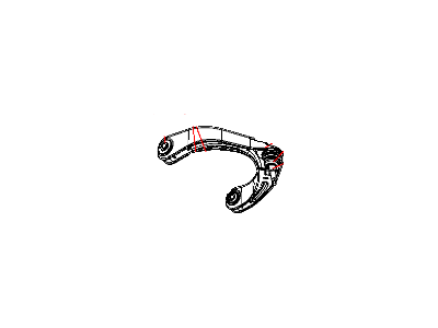 Mopar 52121586AD Upper Control Arm