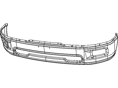 Mopar 55112627AB Front Bumper