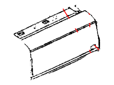 Mopar 5EU50LAZAE Cover-Instrument Panel