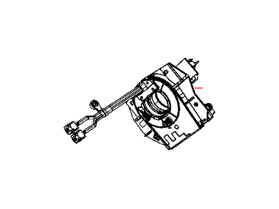 Mopar 56046394AE Power Steering Pressure Sensor-Air Bag Clockspring