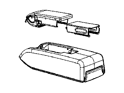 Mopar 1EE201KAAA Console ARMREST