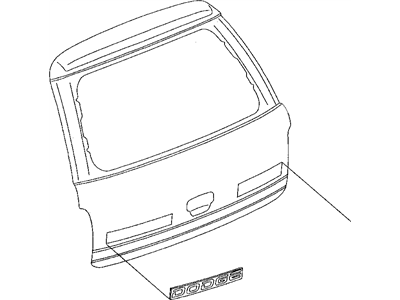 Mopar 55076877AA Decal