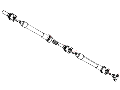 Mopar 52123139AC Rear Drive Shaft