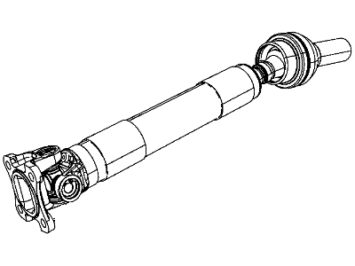 Ram Dakota Drive Shaft - 52123198AB