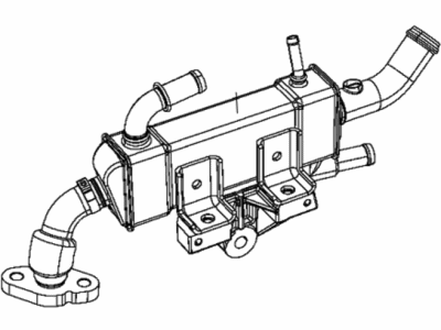 Mopar 5281409AG Cooler-EGR
