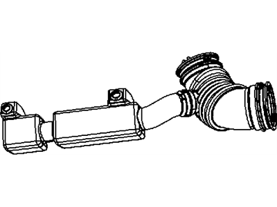 Mopar 4891636AC Air Cleaner Hose