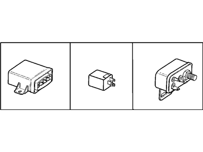 Mopar 56007236AB Electrical Relay