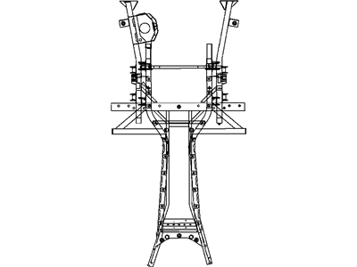 Mopar 5166494AA Frame-Rear