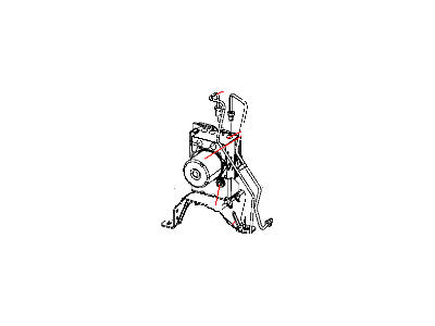 Mopar 68053292AA Anti-Lock Brake System Module