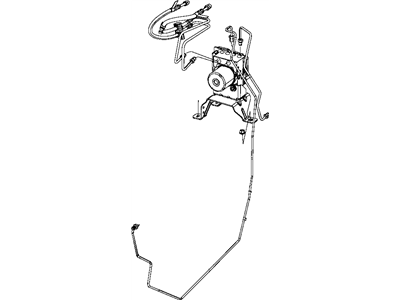 2009 Dodge Durango Brake Line - 52855914AB