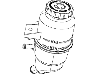 Mopar 52126151AE Reservoir-Power Steering Fluid