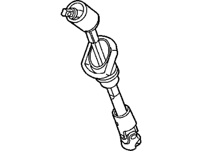 2000 Dodge Ram Van Steering Shaft - 55351070AD