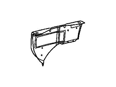 Mopar 5104157AA Bracket-Battery Tray