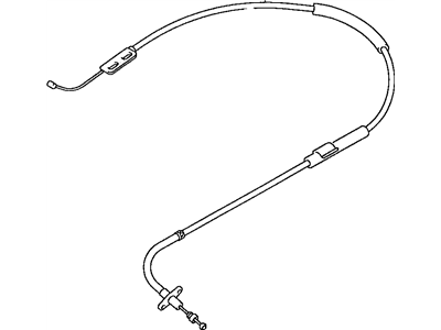 Mopar MR268257 Cable-Throttle Control