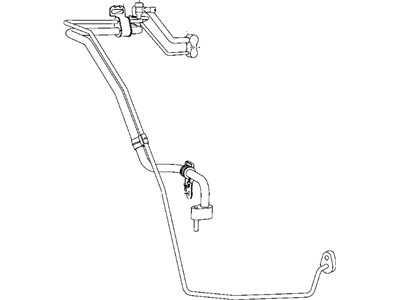 2012 Dodge Caliber A/C Hose - 5058896AE