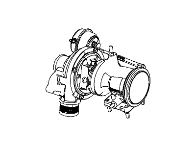 Mopar 4892938AE TURBOCHGR