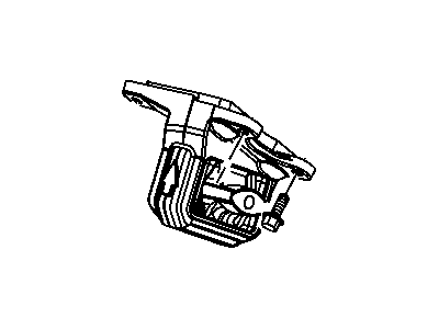 Mopar 52121530AB Cushion-Engine Support