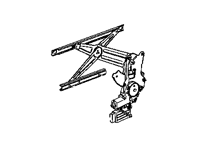 Mopar 5067684AG Window Regulator Front Right Pt Cruiser