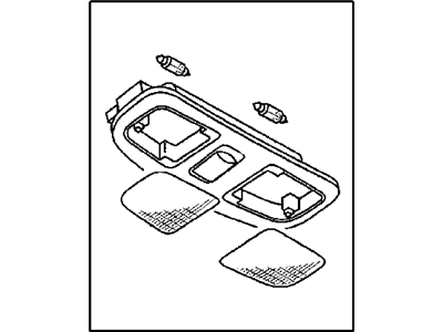 2001 Dodge Stratus Dome Light - MR605940