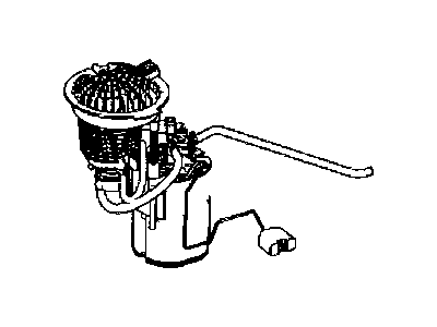 Dodge Sprinter 2500 Fuel Level Sensor - 68013489AA