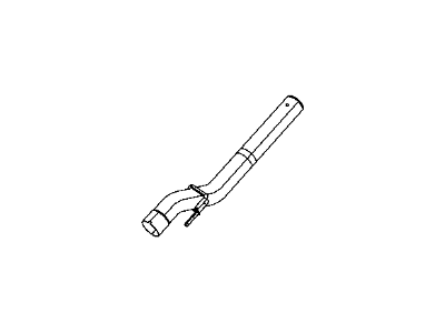 Mopar 52122441AB Exhaust Extension Pipe