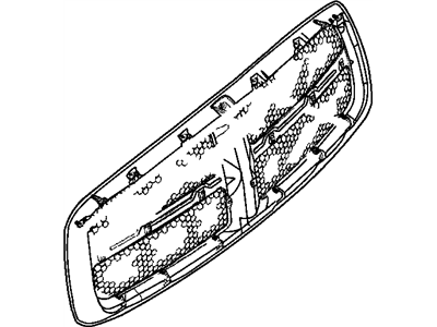 2003 Dodge Ram 2500 Grille - 5073297AB