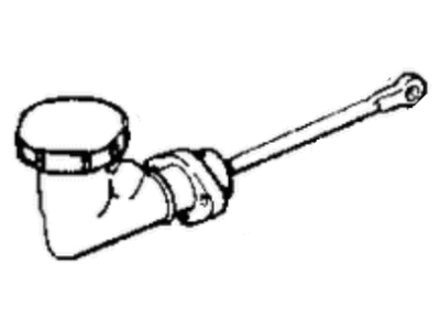 Mopar 4636864 Master Cylinder-Clutch (Mj-XJ)