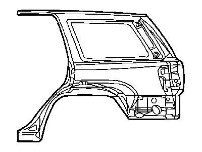 Mopar 5017867AA Panel-Quarter