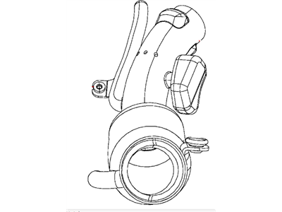 Mopar 4880532AB Fresh Air Duct