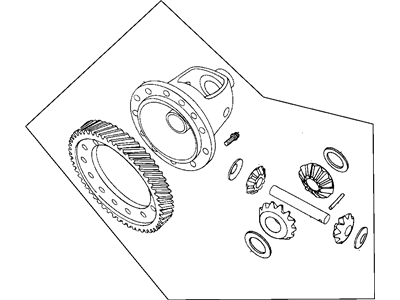 1997 Dodge Stratus Differential - 4856349